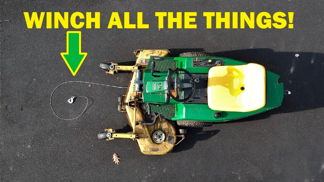 Как установить лебёдку Harbor Freight Winch практически на что угодно