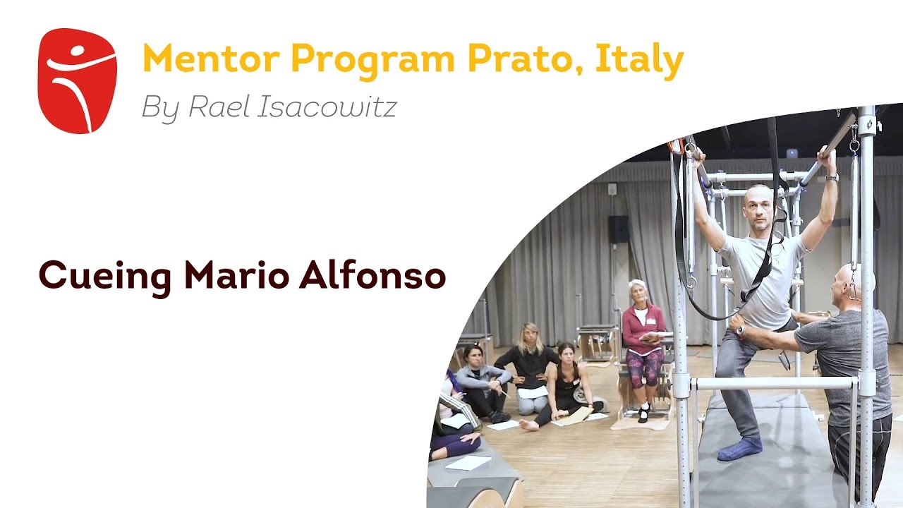 Mentor Program Prato, Italy Rael Isacowitz cueing Mario Alfonso