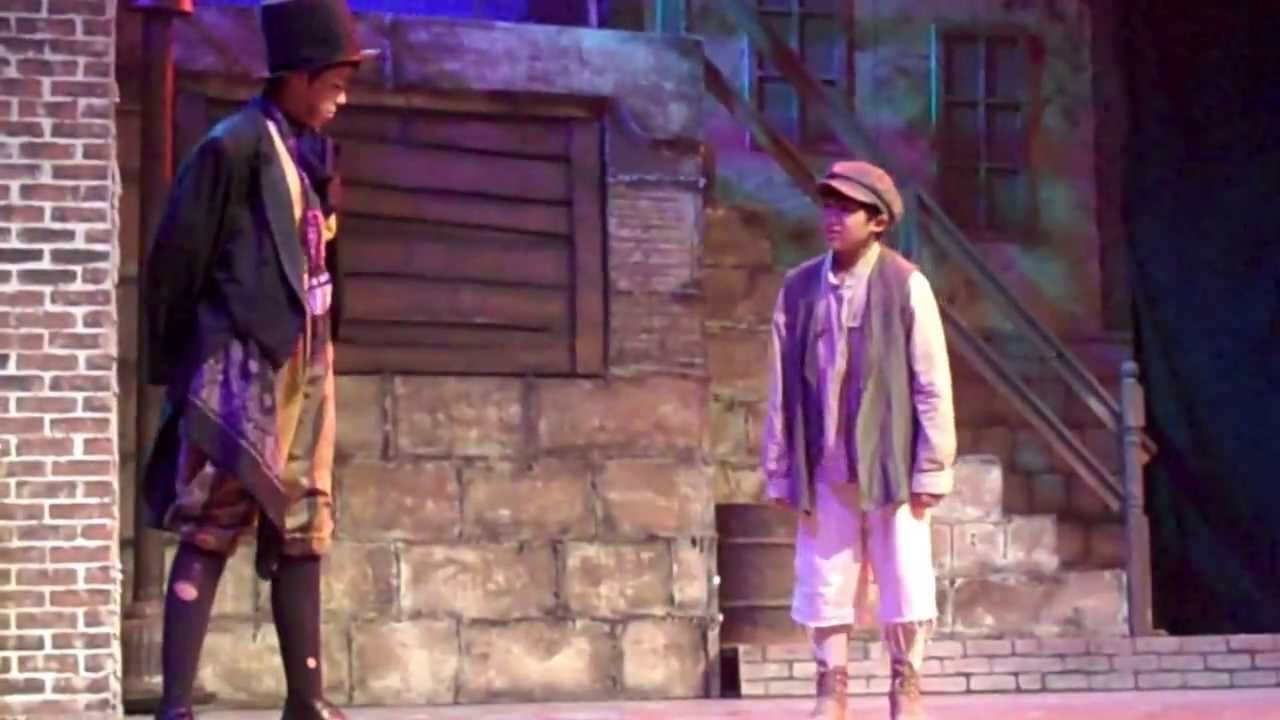 Consider Yourself! Oliver and The Artful Dodger meet..