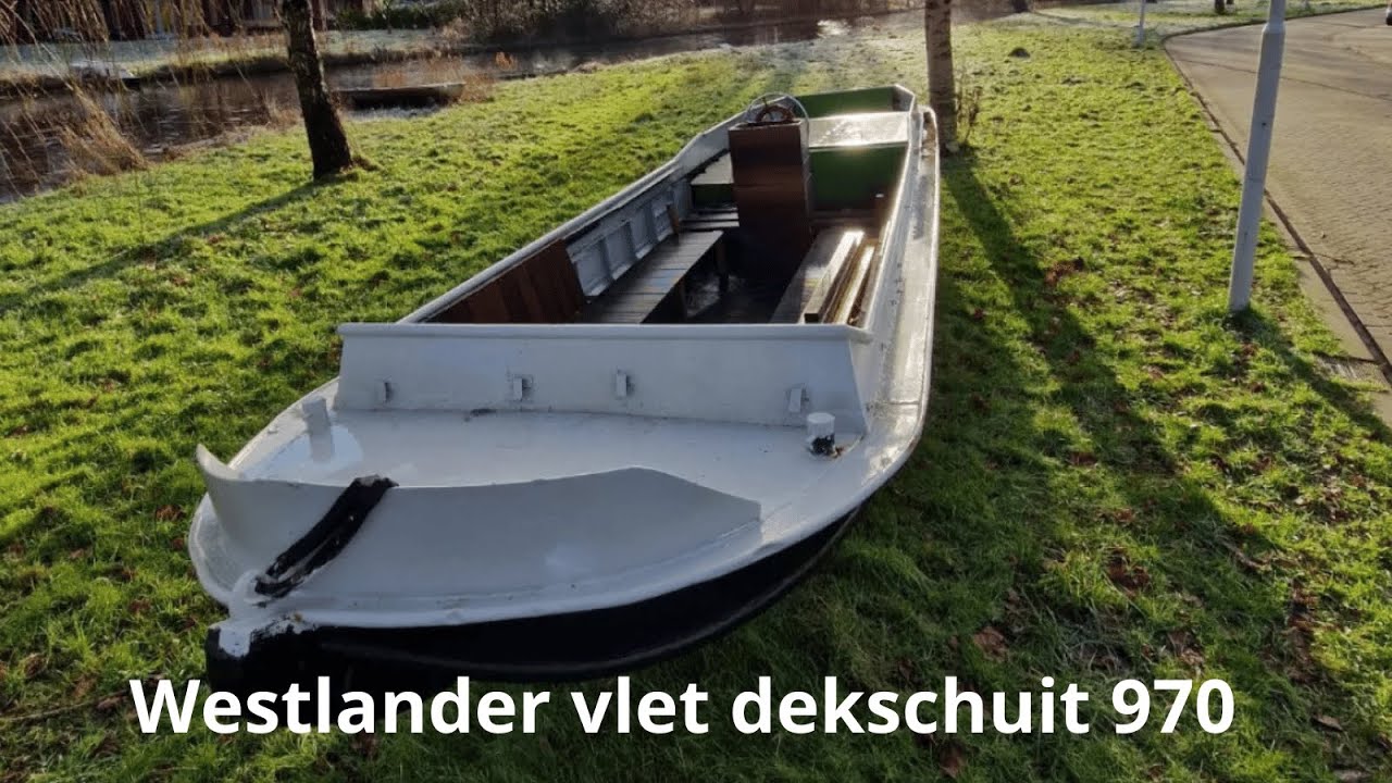 Westlander vlet dekschuit 970