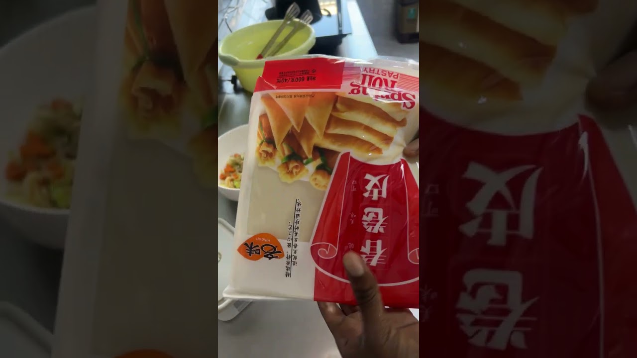 Crispy spring rolls 