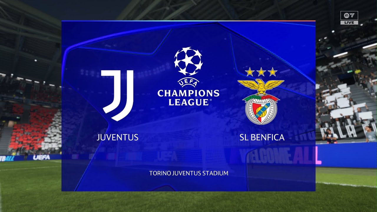 Juventus vs SL Benfica FC 26 Prediction UCL Matchday 7 Full Gameplay [PS5]