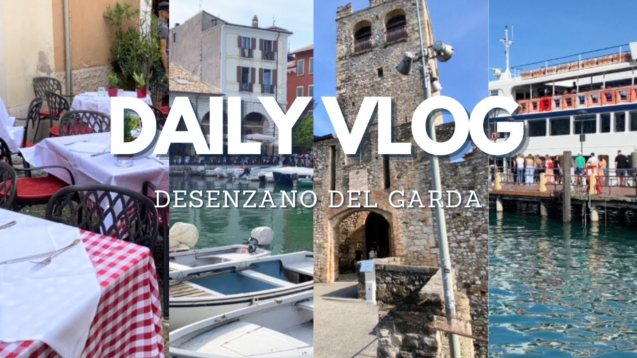 (Lake Garda)｜Italy｜Sunday in Desenzano del Garda｜Daily Vlog 😊