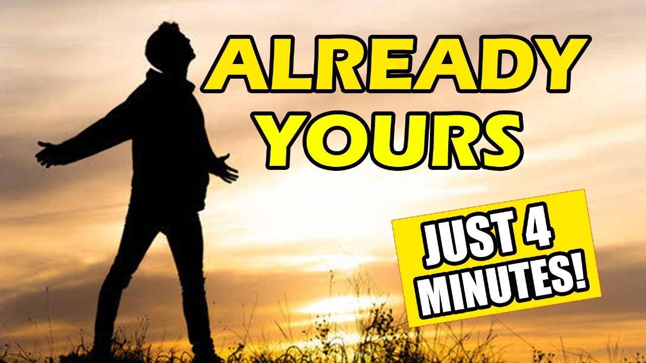 Manifest Anything in 4 Minutes (Neville Goddard)