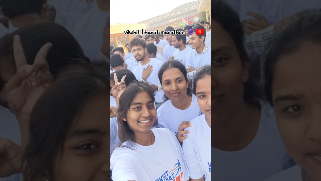 my first marathon 🇰🇬⚕️