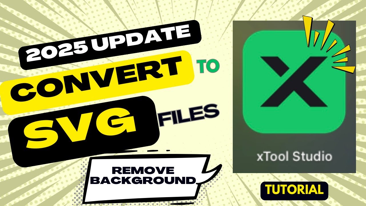 Учебное пособие по программному обеспечению XTool Studio 2025: преобразование JPEG в вектор (SVG)...