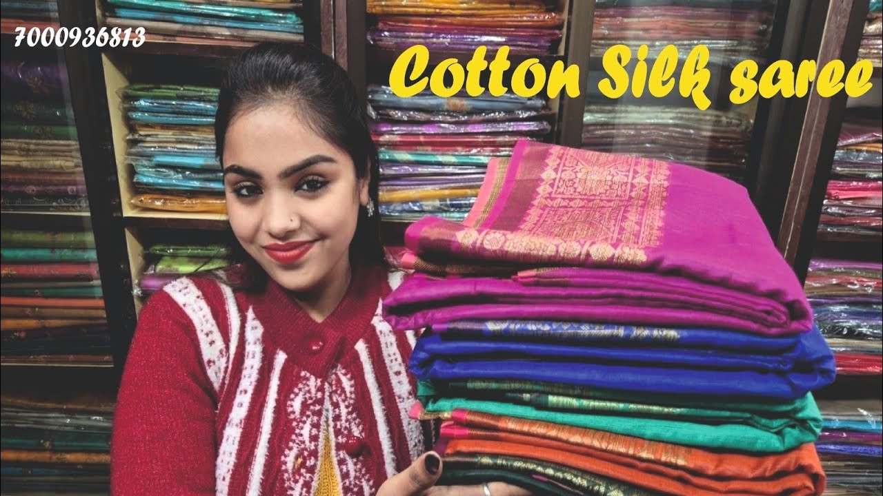 COTTON SILK Sarees Really a GAME-CHANGER for Your Wardrobe | Cotton Saree | Cosmic Threads
