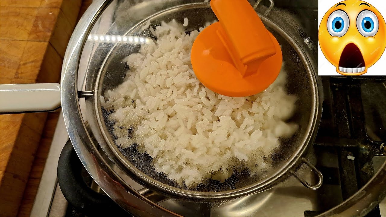 KIPRÓBÁLTAM🥶Szerintem NEM LEHET szűrőben finom, pergős pároltrizst készíteni🥴de lehet én bénáztam 😁
