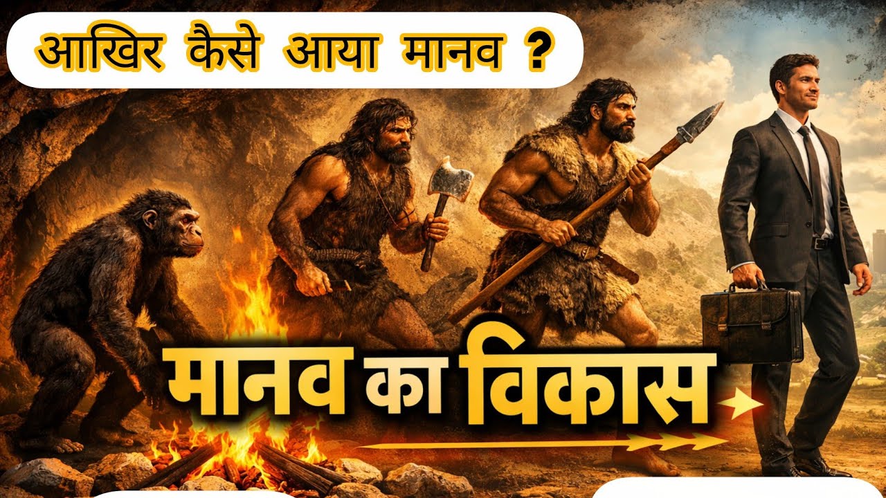 आखिर कैसे आया मानव?