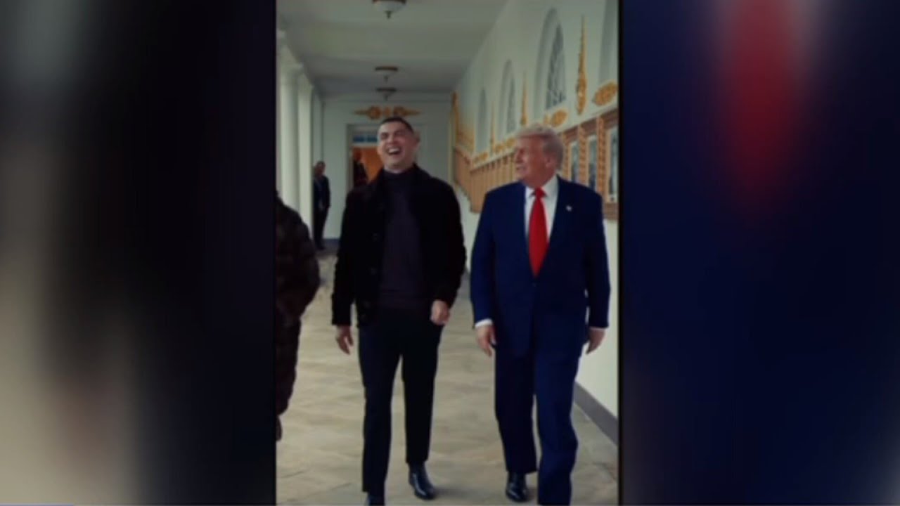 ‘He’s a very likeable person’: Trump meets with Cristiano Ronaldo at the White House