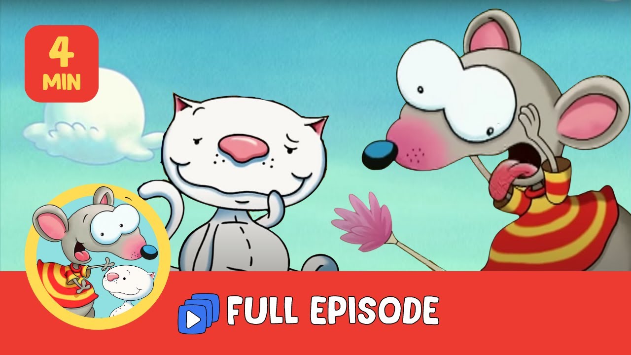 Tickle-Me-Tail  | Toopy is trying to get Binoo to laugh! | Toopy And Binoo