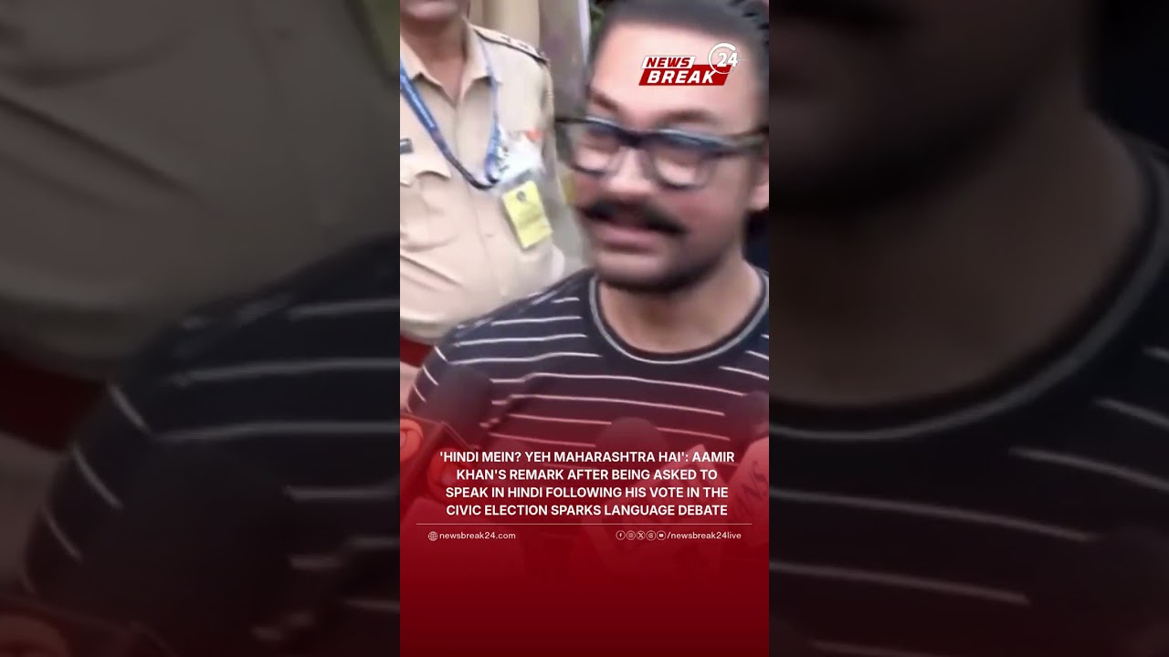 Aamir Khan’s Remark Sparks Marathi vs Hindi Debate After Voting
