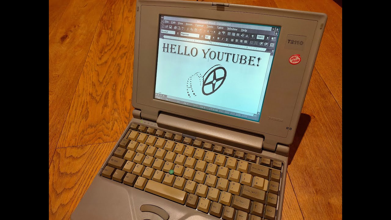 Toshiba T2110 - A fast 486 with no frills! Intro and disassembly.