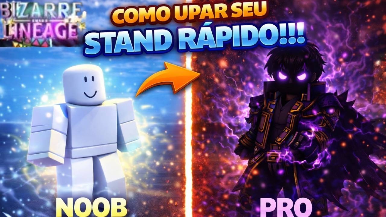 COMO UPAR MUITO RAPIDO SEU STAND EM BIZARRE LINEAGE