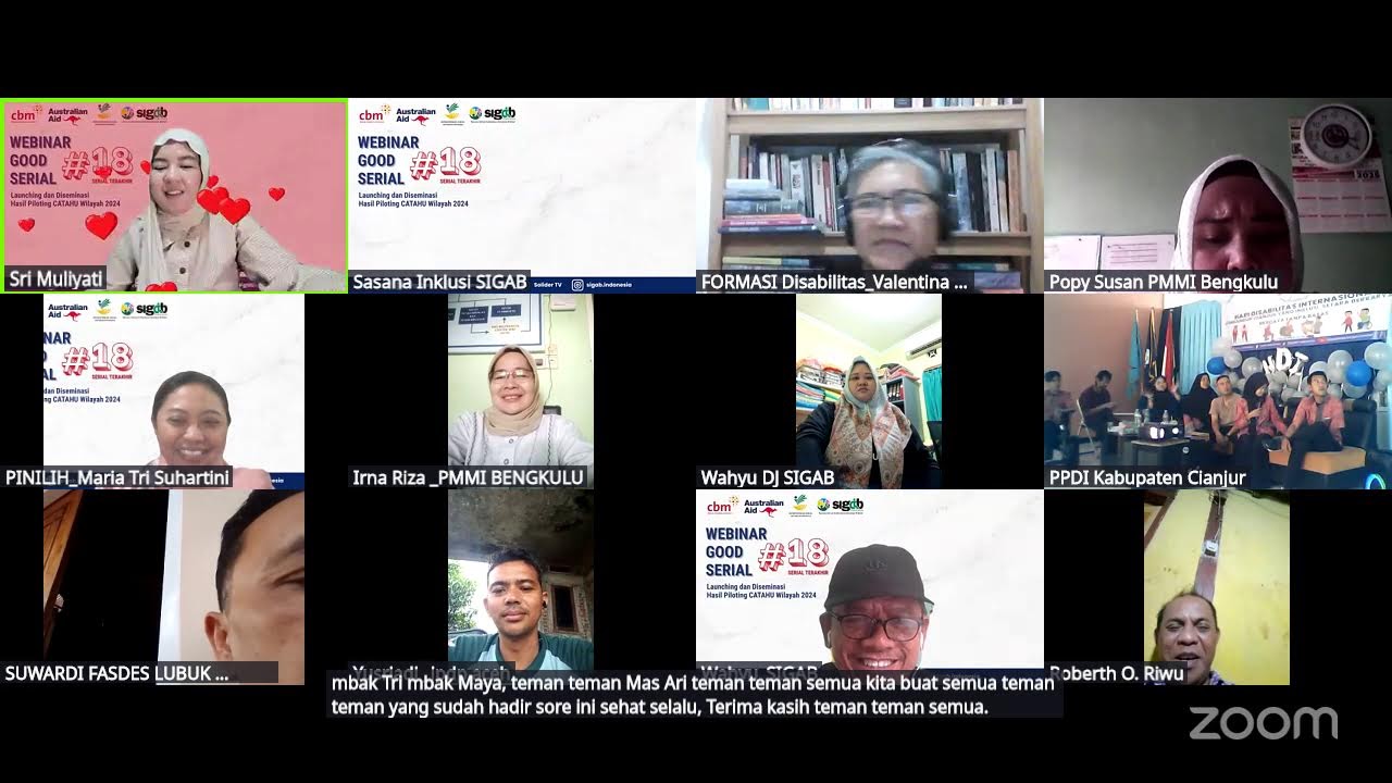 Webinar GOOD serial terakhir #18  