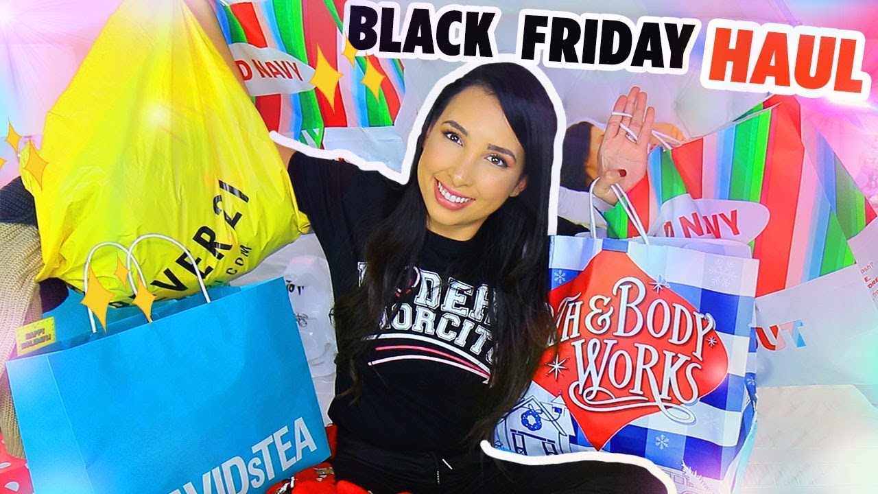 BIGGEST BLACK FRIDAY HAUL EVER! 🤩 BLACK FRIDAY HAUL 2018 | Mar