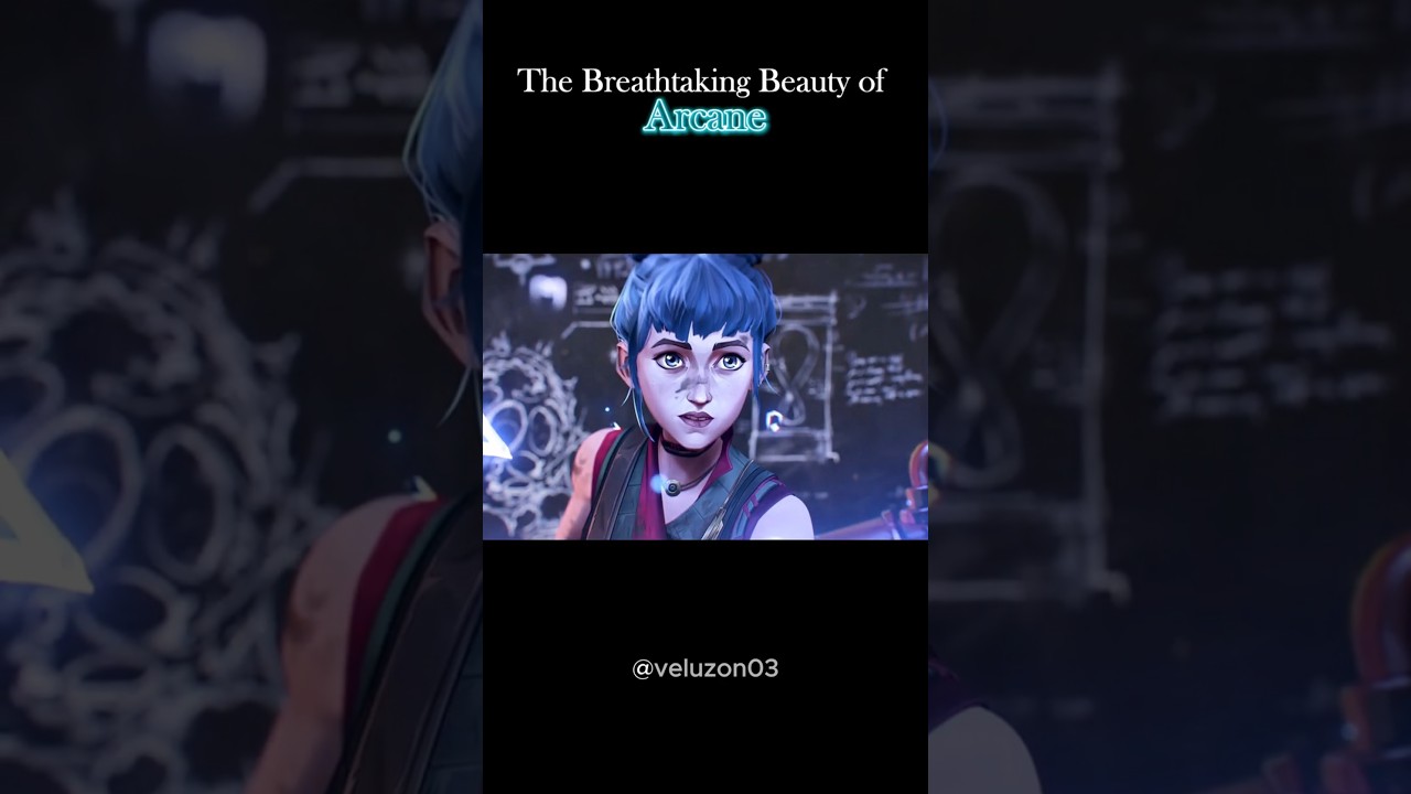 Arcane&rsquo;s Animation Is on Another Level! 🔥| A Visual Masterpiece #arcane #jinx #lol #vi #ekko #shorts