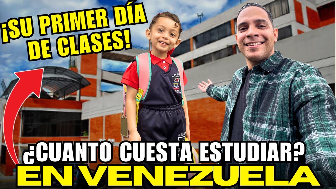 &iquest;Cu&aacute;nto Cuesta IR A LA ESCUELA en VENEZUELA?🇻🇪😱 || PRIMER D&Iacute;A DE CLASES DE MI HIJA🇻🇪
