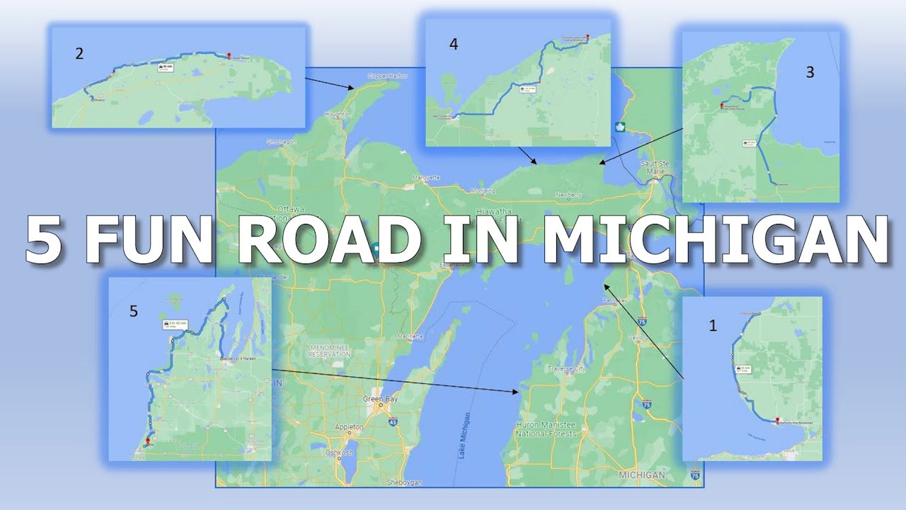 5 FUN ROADS  TO RIDE IN MICHIGAN