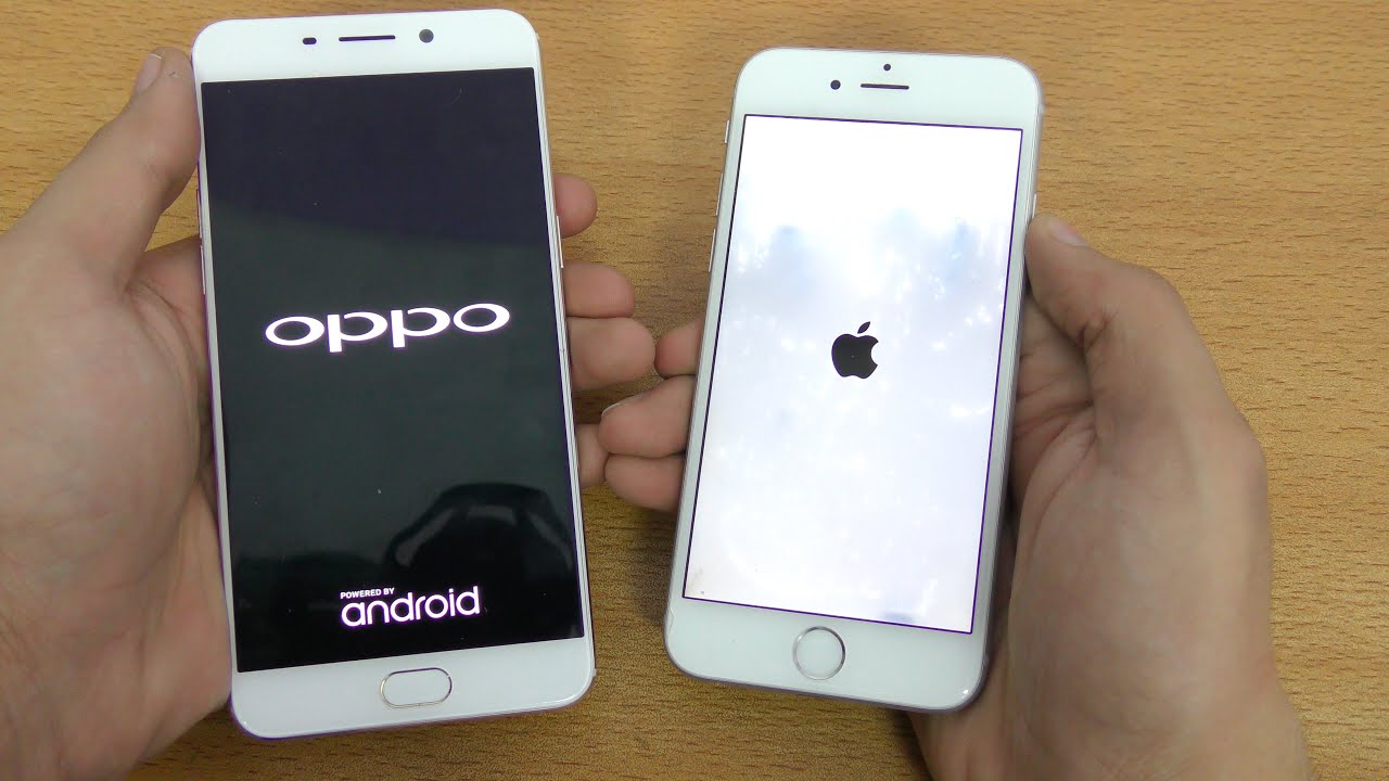 Oppo F1 Plus vs iPhone 6 - Speed Test! (4K)