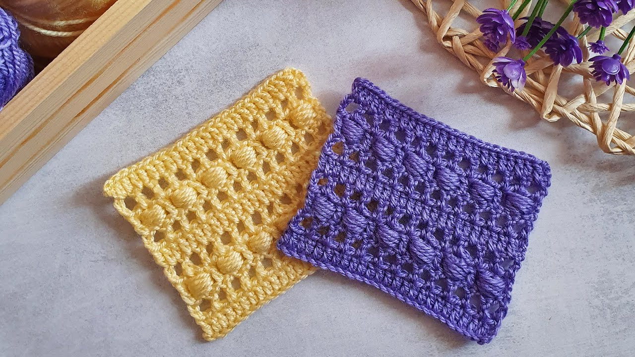 My favorite! The best crochet stitch! Easy to remember, easy to crochet! Crochet pattern.