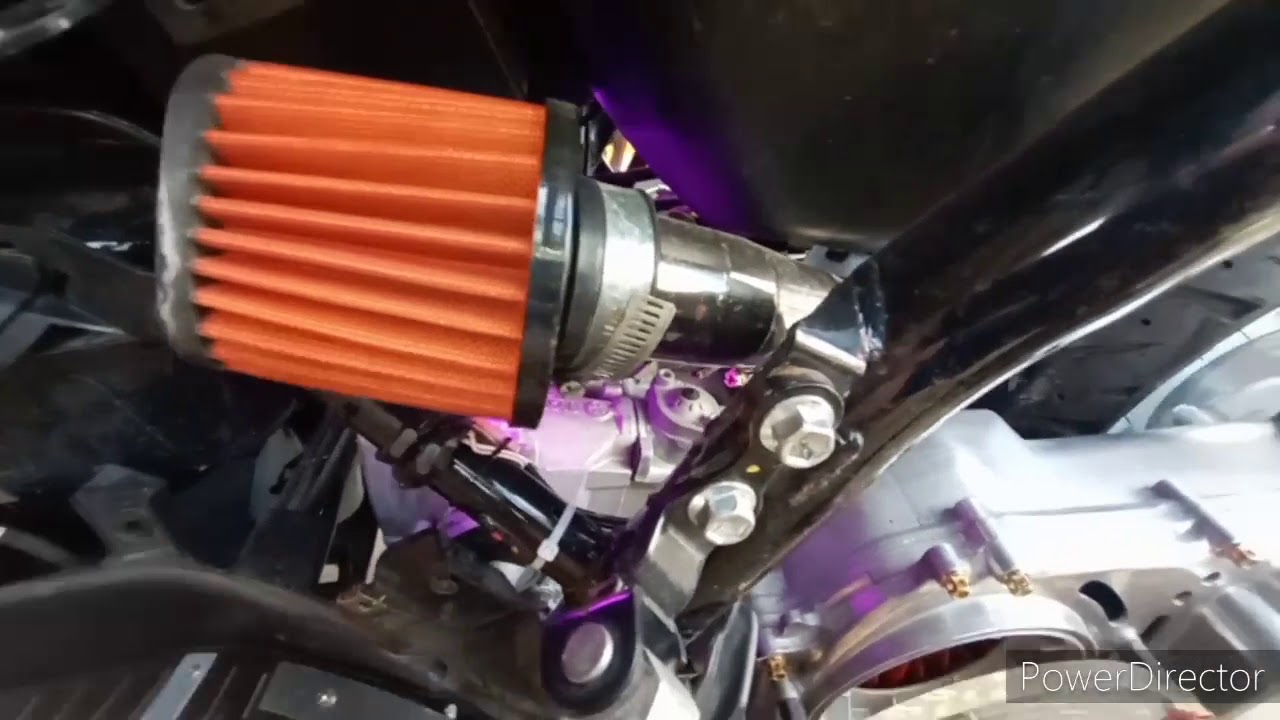 Aerox 155 Short Ram Air Intake and RAD Filter Review with Soundcheck