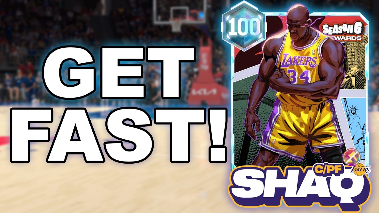 КАК БЫСТРО И ЛЕГКО ПОЛУЧИТЬ 100-Й РЕЙТИНГ ШАКА В NBA 2K26!