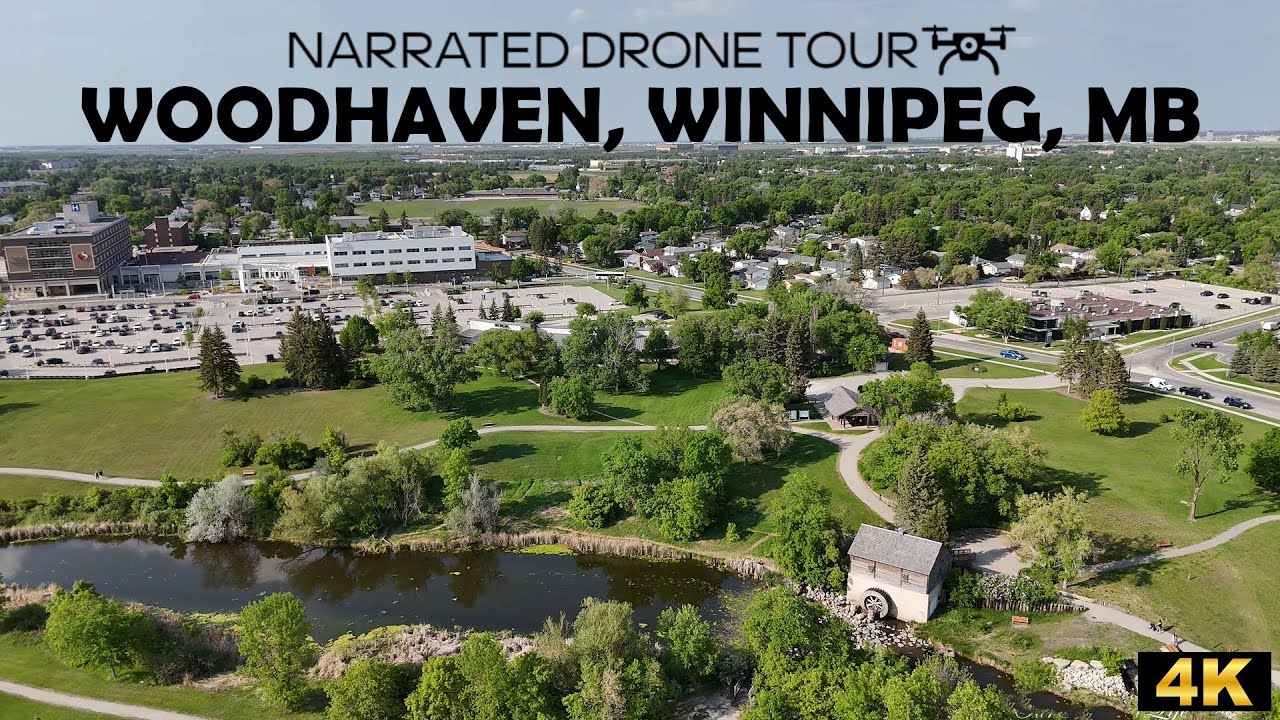 🌳 Woodhaven Winnipeg, Manitoba  🚁🏡4K Drone