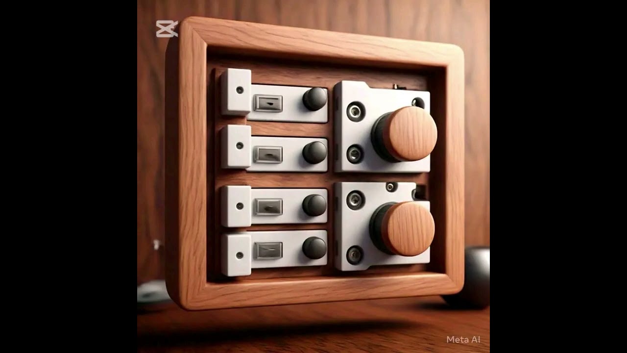 Wooden switches: The Perfect Blend of Nature & Innovation! 🌿✨ #homedecor