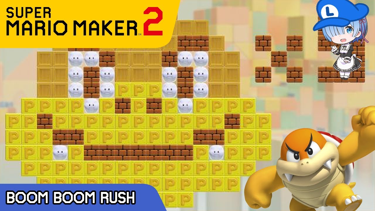 5 AMAZING Boom Boom Battles! [COOL BOSS IDEAS in Mario Maker 2]