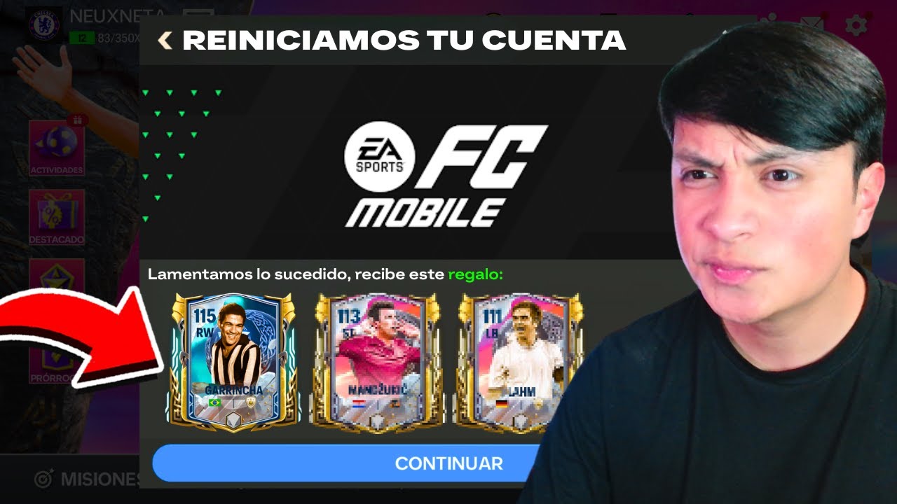 FC Mobile REINICIA MI CUENTA y Me Regala Esto...