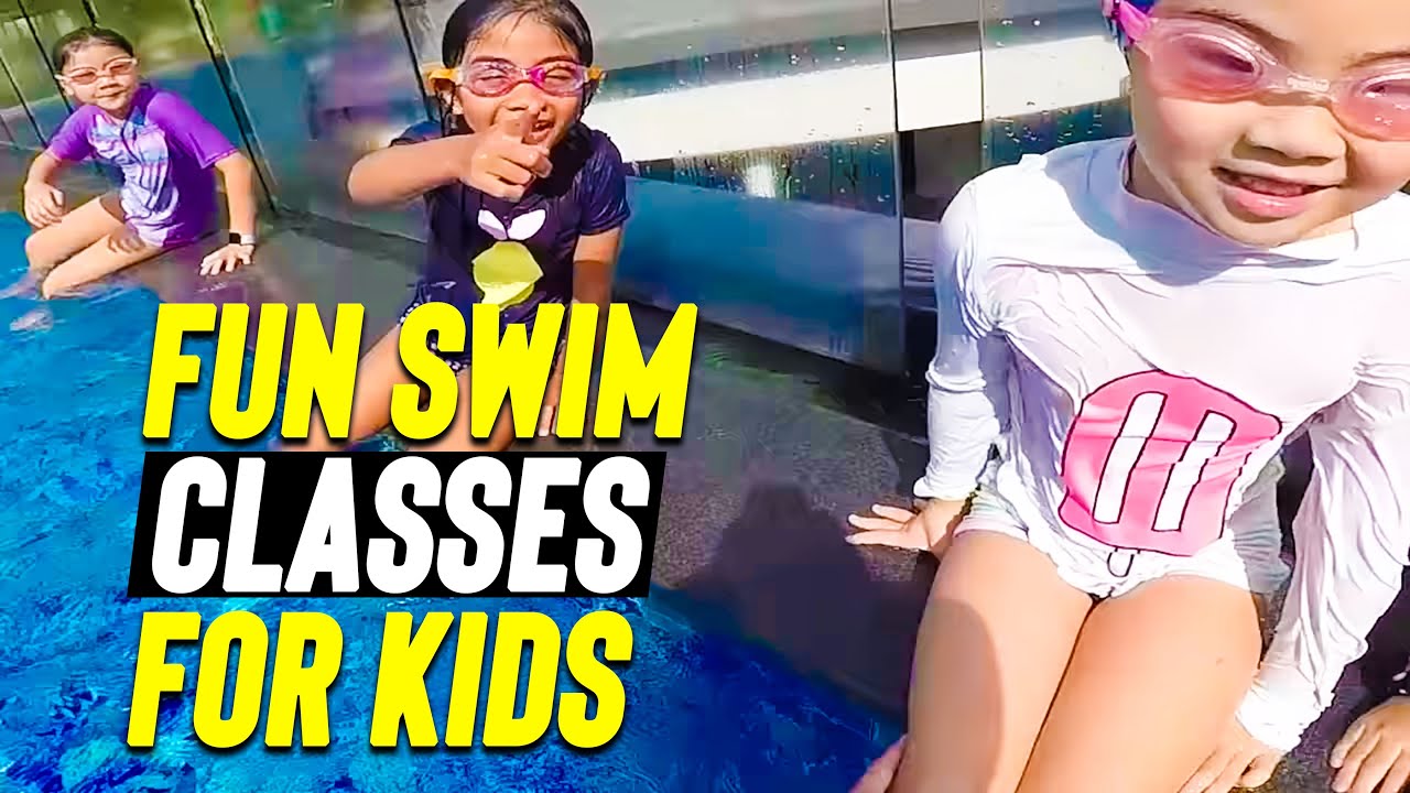 Group Swim lesson with 5 girls  (practice all strokes)