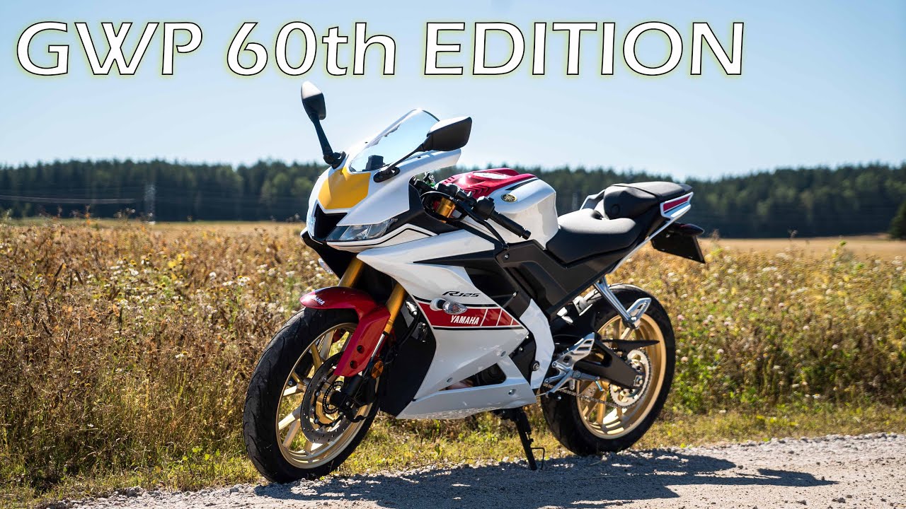 Yamaha YZF-R125 WGP 60th Edition 2022 Prøvekjøring hos Alf Graarud Motor