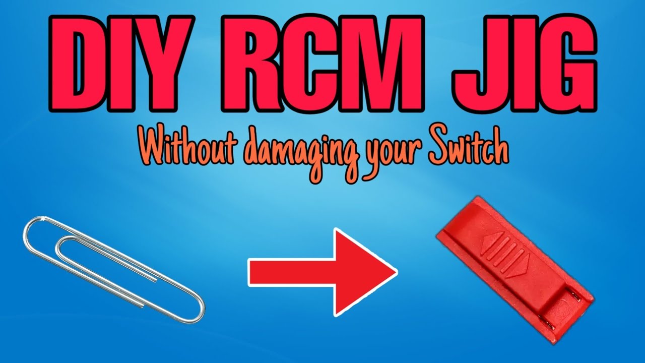 Как сделать RCM JIG из подручных материалов. БЕЗ ПОВРЕЖДЕНИЯ ВАШЕГО ПЕРЕКЛЮЧАТЕЛЯ.