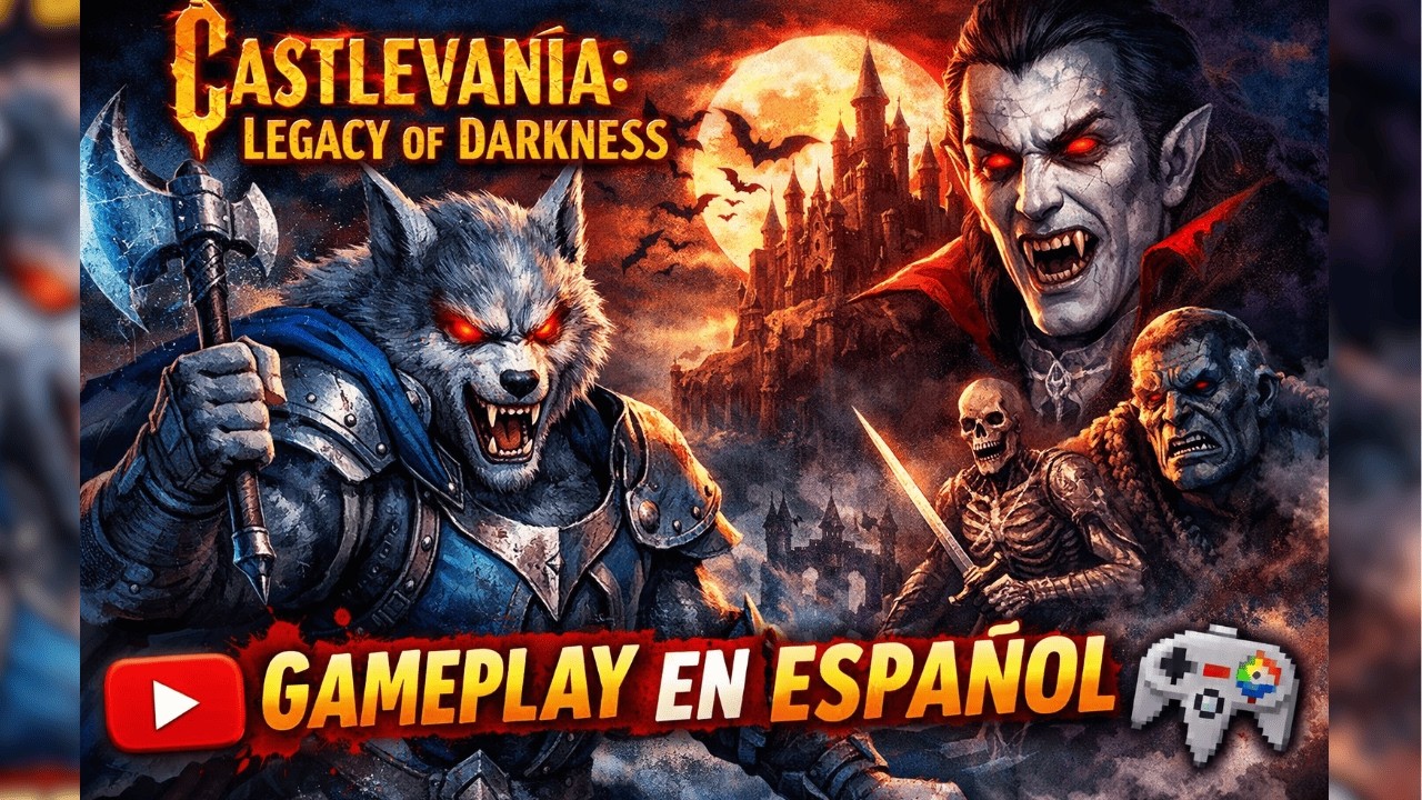 GAMEPLAY CASTLEVANIA LEGACY OF DARKNESS | Reviviendo el Clásico de Nintendo 64 🎮⚔️🦇