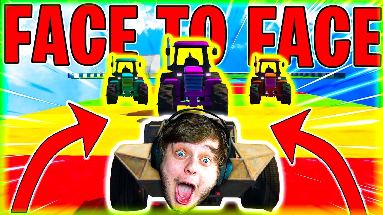 TRAKTOR VS RAMPA🔥 FACE TO FACE!😱 | Morry&@BowTeaG&@hunac&@Mode100&Davel&Expo