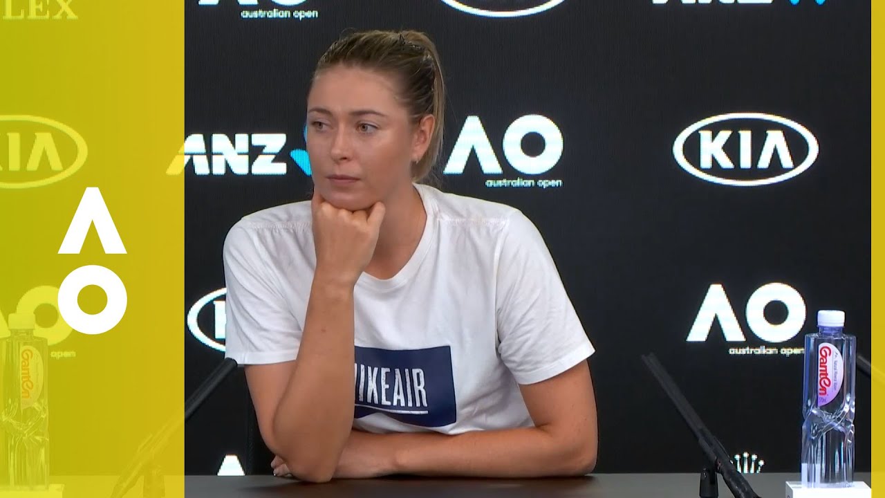Maria Sharapova press conference (1R) | Australian Open 2018