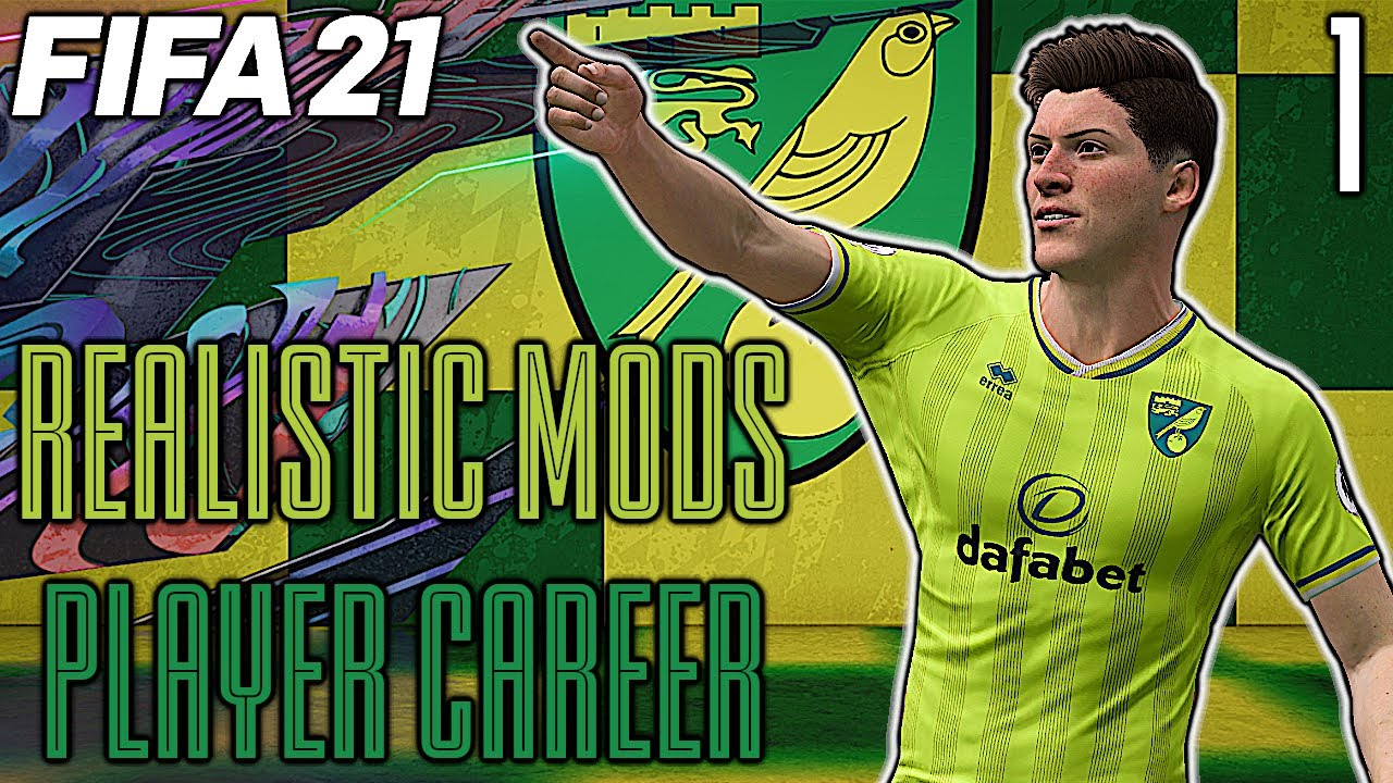 FIFA21 PLAYER CAREER MODE | REALISTIC MODS! | THESE MODS ARE INSANE!!!!! | #1