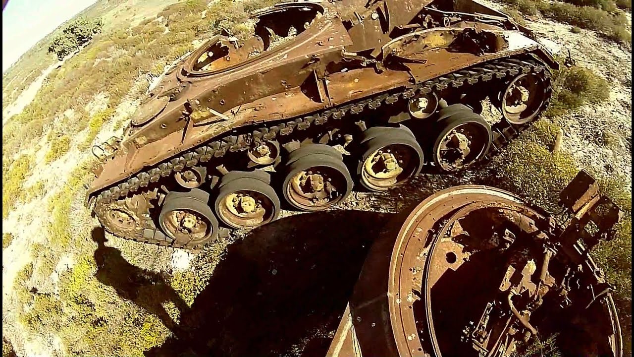 Destroyed tanks in Greece Kos - Kos 9