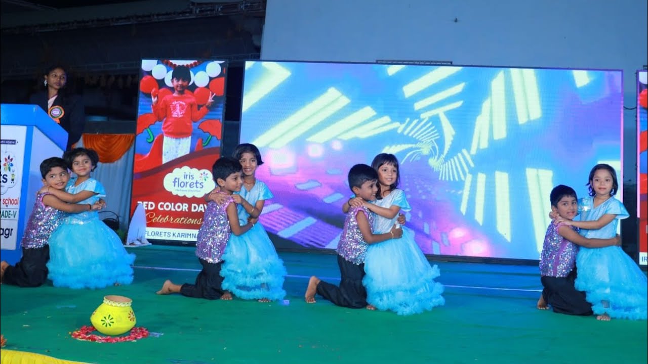 Adhire adhire song performance by senior (UKG)girls @IRISFLORETS-e8d #adhireadhiresong#dance