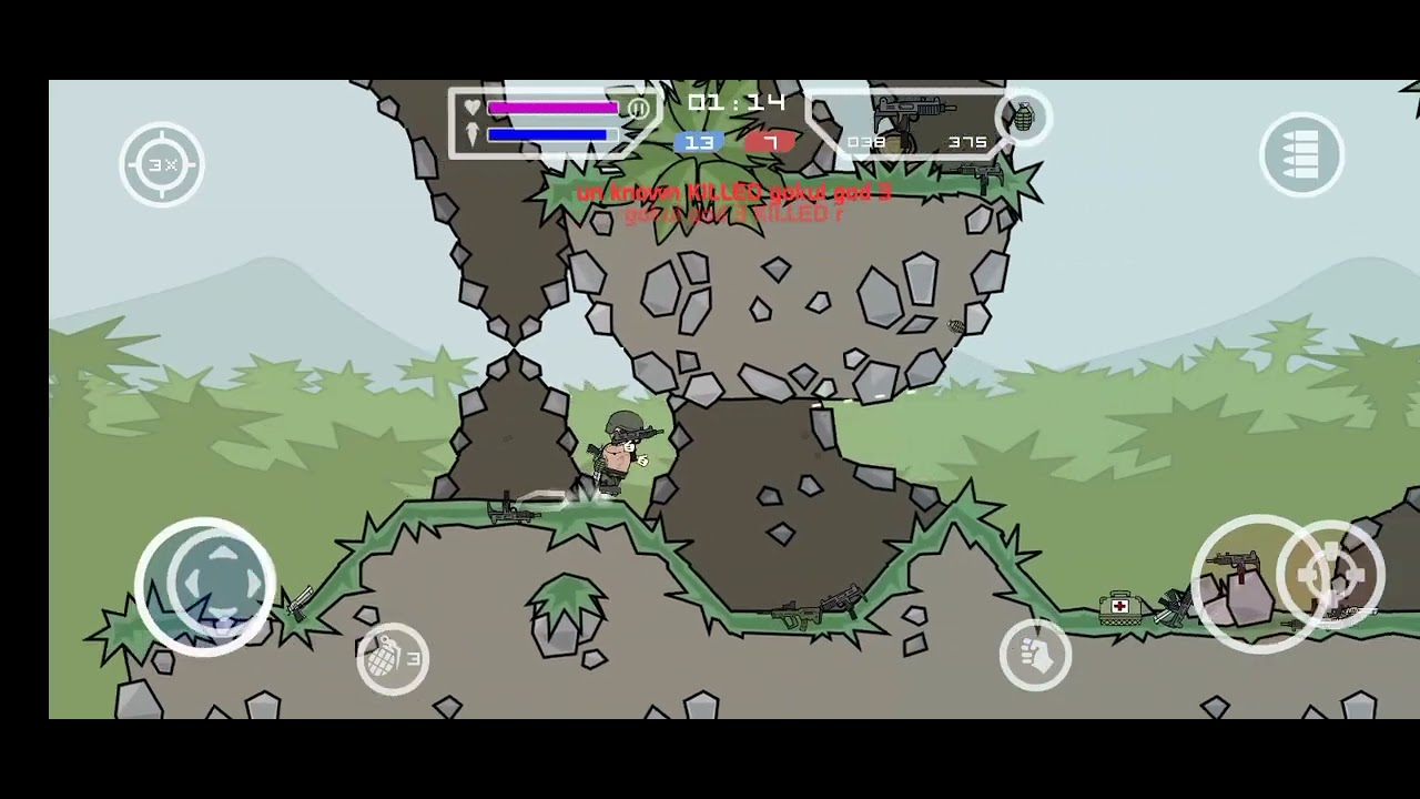 How to earn more kills in mini militia 