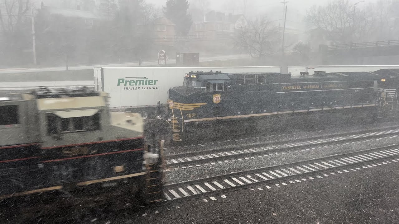 INSANE HERITAGE UNIT MEETUP, 3 SD70M-2’S TOGETHER AND MORE…..