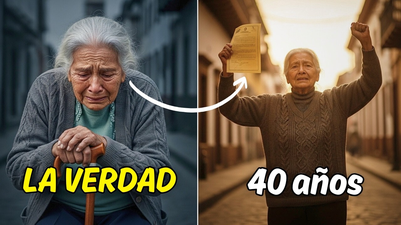 NADIE sab&iacute;a que la mujer INVISIBLE del barrio ten&iacute;a ESTA PRUEBA devastadora