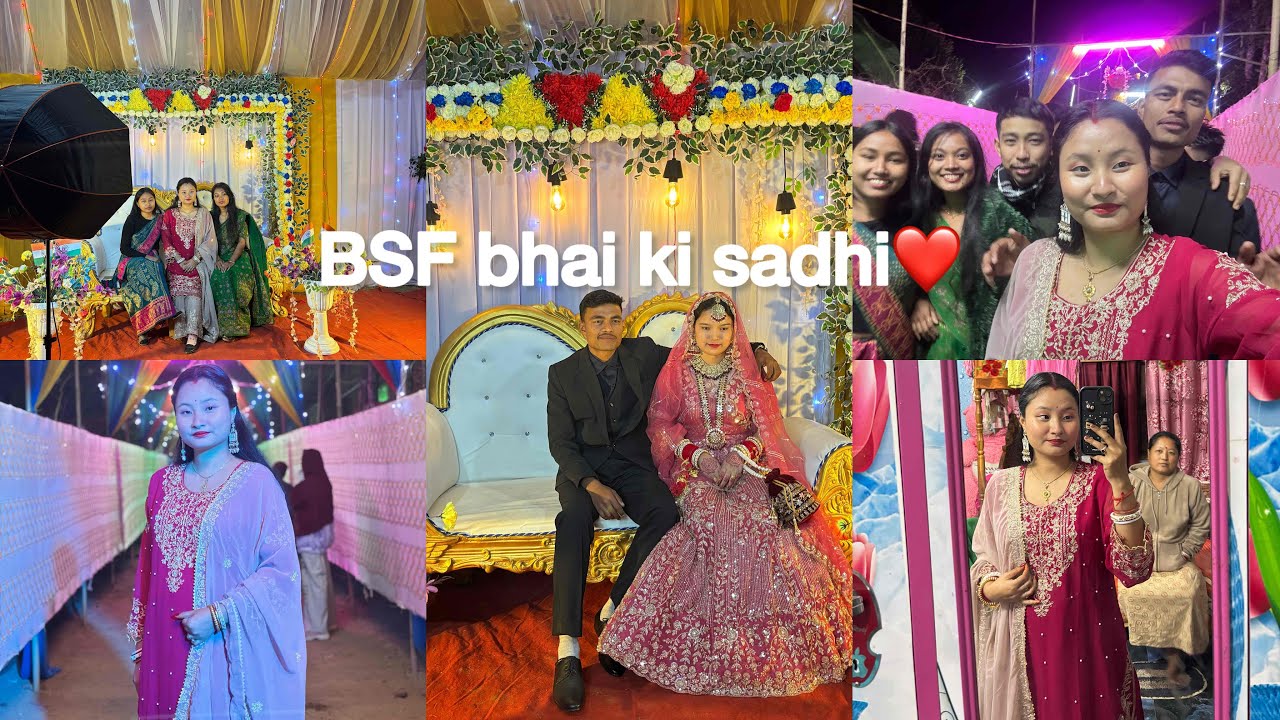 Life ni first time Muslim ni wedding||Childhood BSF ￼friend ki sadhi…@Mishalidbvlogs 