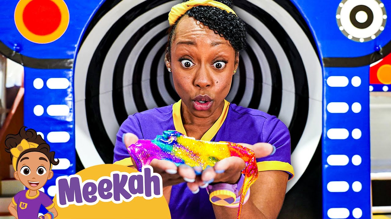 Meekah Found Rainbow Slime at the Playground!