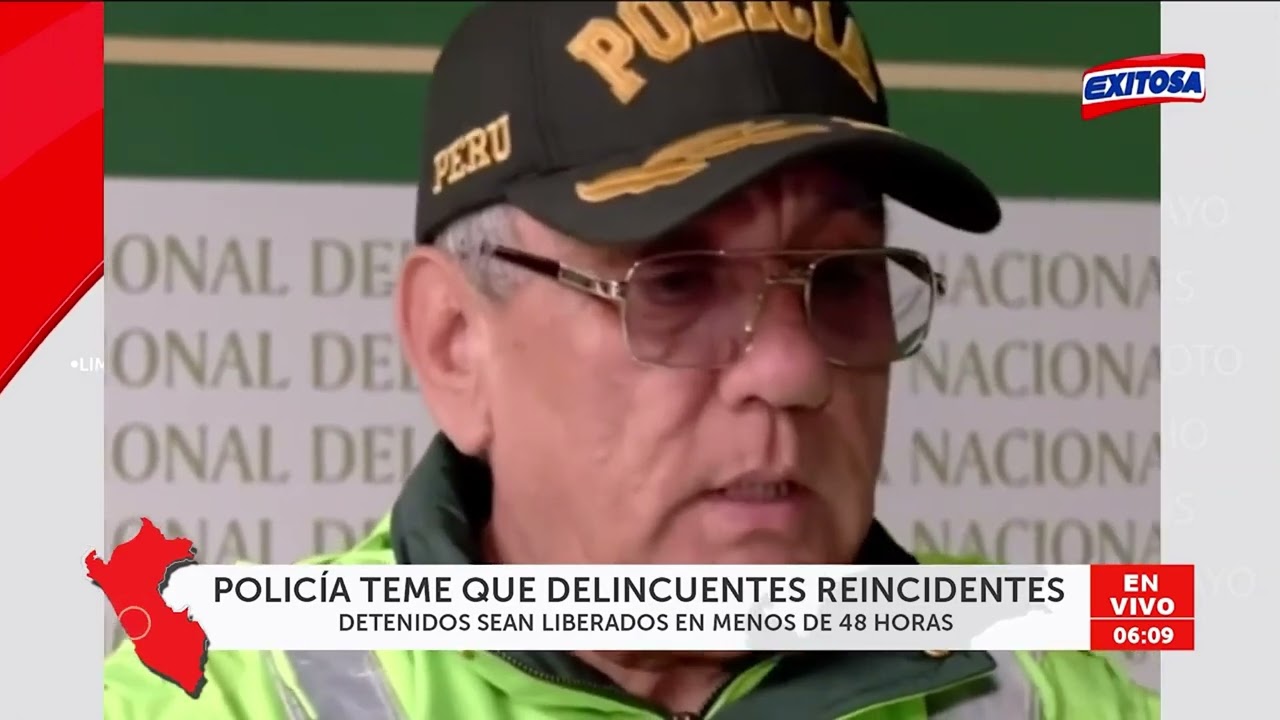 Coronel Charles advierte: delincuentes reincidentes son liberados y vuelven a las calles