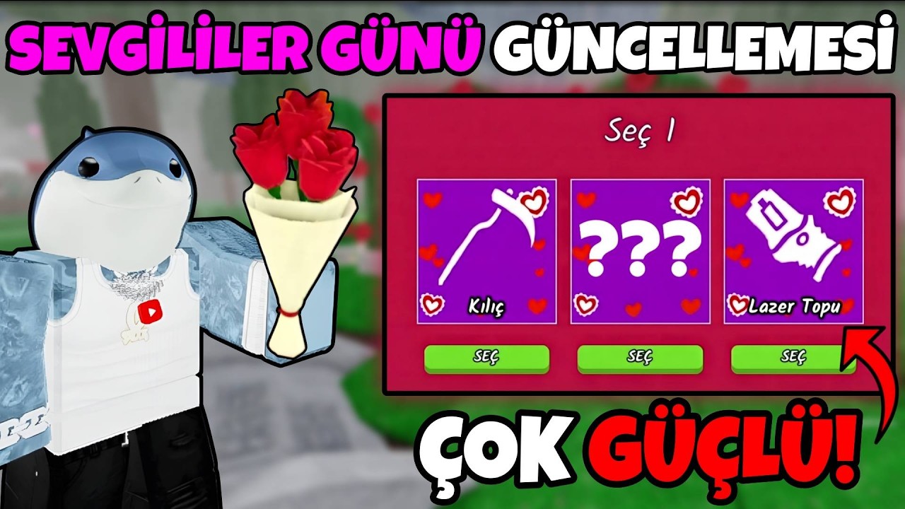 SEVGİLİLER GÜNÜ GÜNCELLEMESİ!! ❤️🌹 EFSANE GÜNCELLEME! 🔥😱 - Roblox Ormanda 99 Gece 🌲🌙
