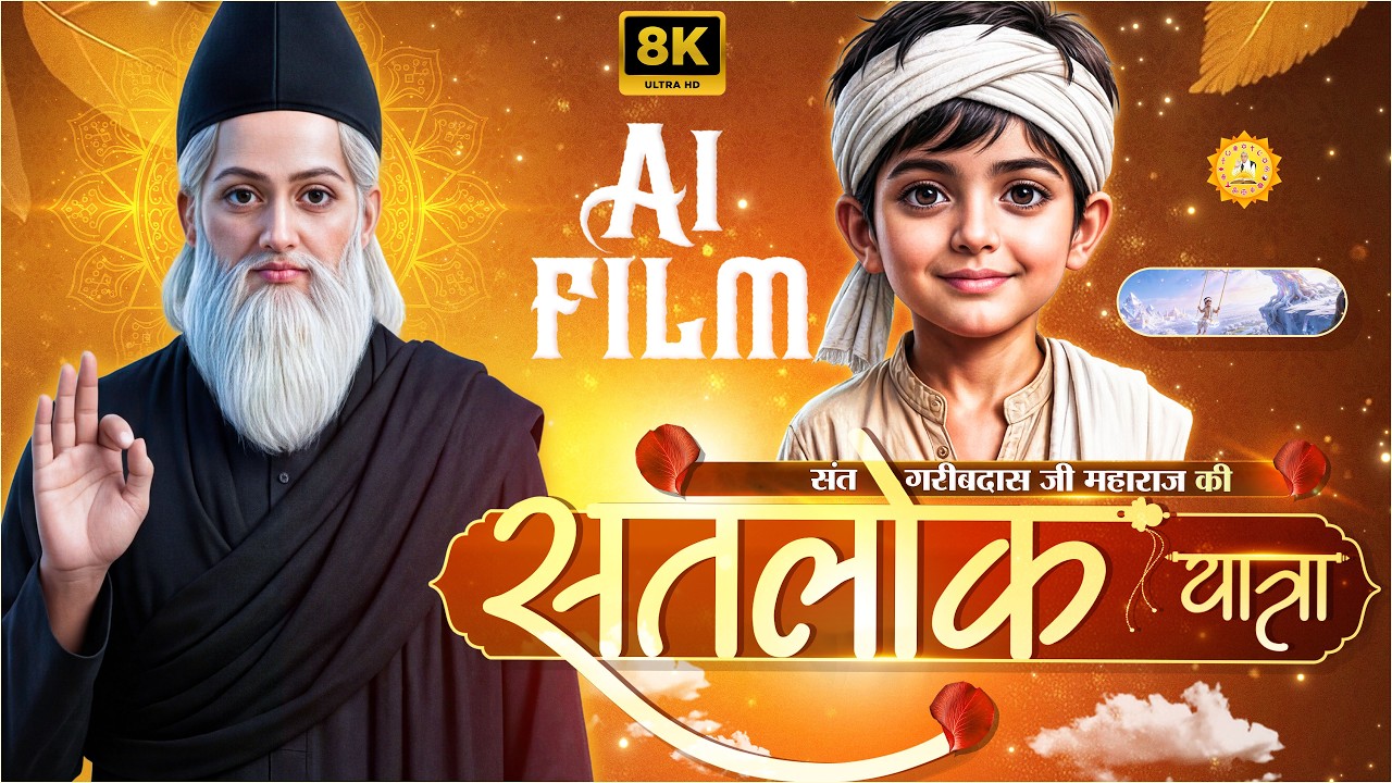 संत गरीबदास जी महाराज की सतलोक यात्रा | AI Animation Film | Sant Rampal Ji Maharaj