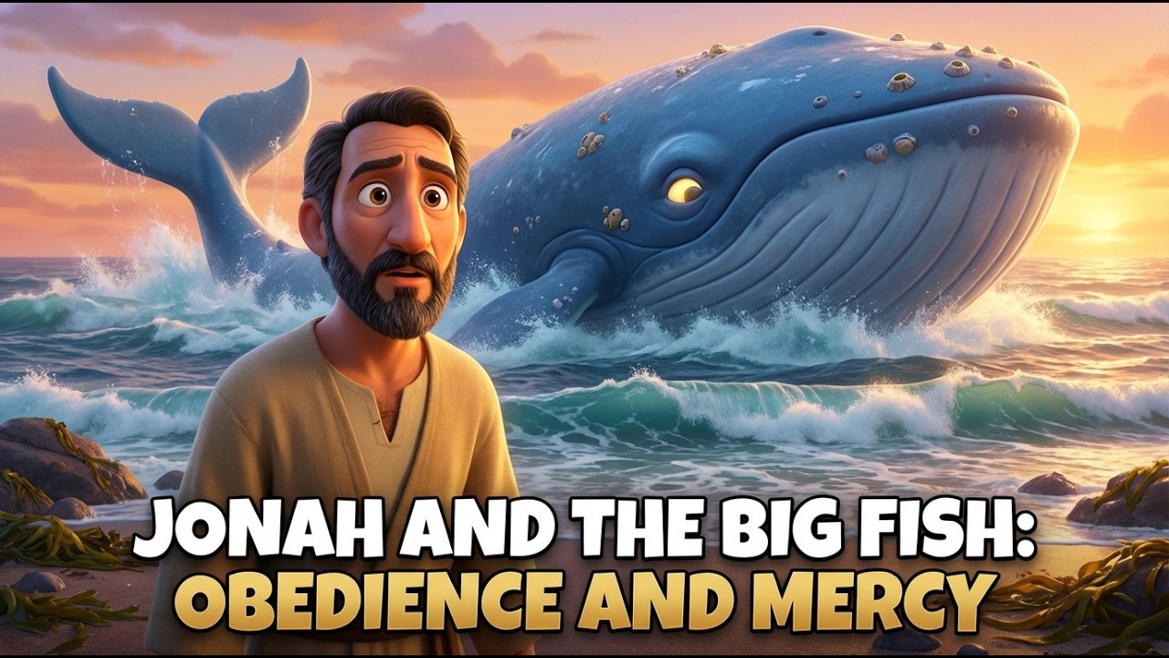 Jonah and the Big Fish: Obedience and Mercy | Faith Tales Bible Story for Kids & Teens