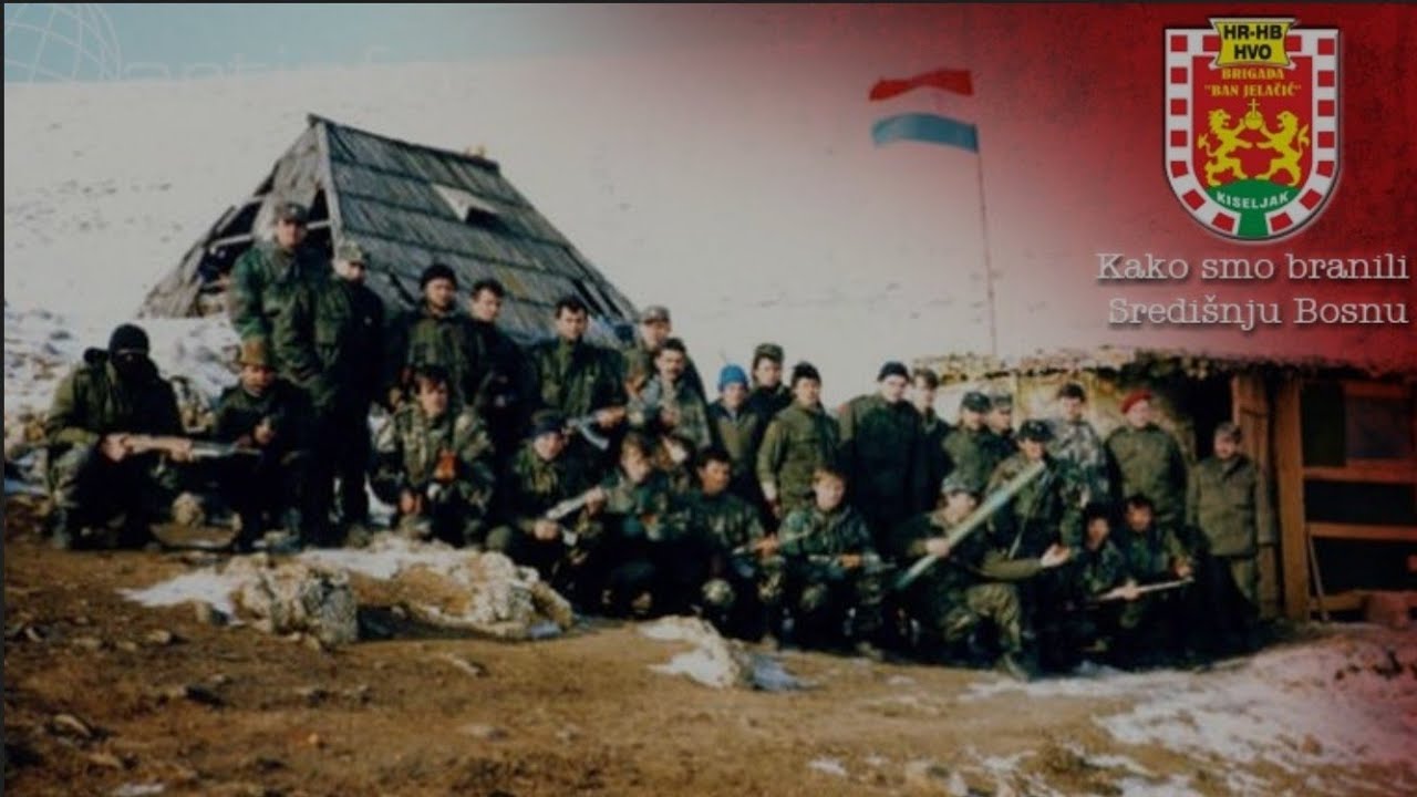 HVO Brigada Josip ban Jelačić Kiseljak-Kreševo-Fojnica 🇭🇷